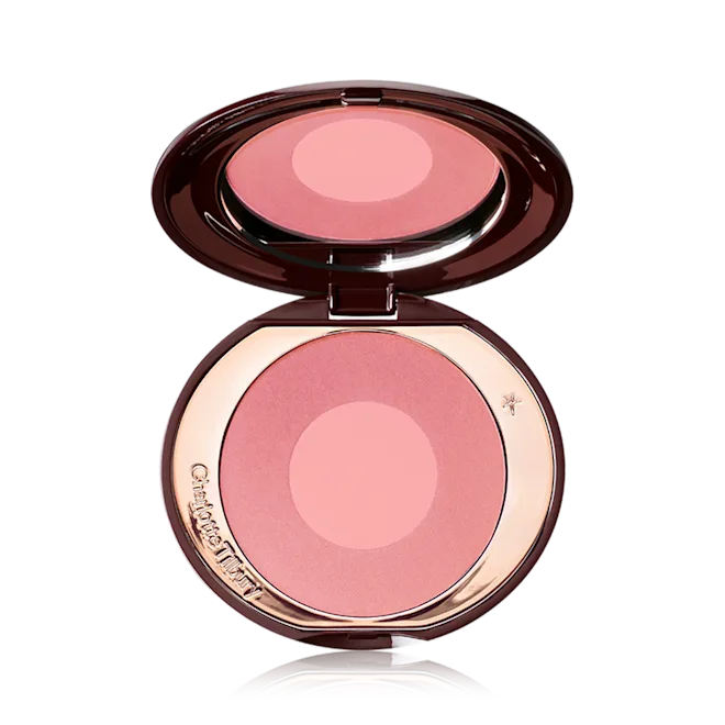 CHEEK TO CHIC (Two-tone peach powder blusher)