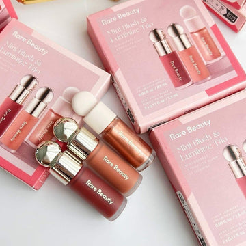 Rare Beauty Mini Blush & Luminize Trio
